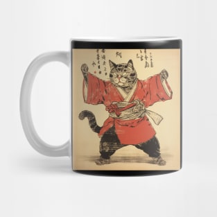 Edo cat Mug